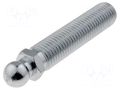 Pin; M16; steel; Ø: 14mm; Plating: zinc; Thread len: 68mm ELESA+GANTER SM-14-M16X68