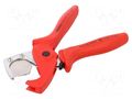 Cutters; 185mm; Ø25mm max; Kind of mat: fiber glass reinforced KNIPEX KNP.9020185