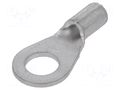 Tip: ring; M4; 0.5÷1.5mm2; crimped; for cable; non-insulated; 4.3mm JST GS4-1