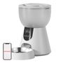F17 LED automatic food dispenser + W8 Petwant drinker, PetWant FW2-L