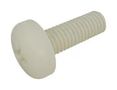 SCREW, PAN HEAD, M5X0.8, 12MM, NYLON 6.6 RP0000380765