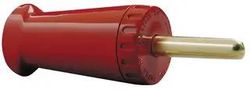 TEST PLUG, PIN-PLUG, 25A, RED PP25GR.