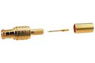 RF/COAXIAL, MCX PLUG, STRAIGHT, 75 OHM, CRIMP 252103-75