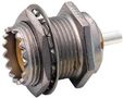 RF/COAXIAL, UHF BULKHEAD RECEPTACLE, STRAIGHT, SOLDER 083-878
