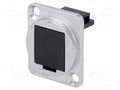 Protection cap; silver; metal; XLR standard; 19x24mm; FT CLIFF CP30241M