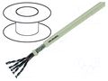 Wire; LiYCY-P; 4x2x1mm2; shielded,tinned copper braid; PVC; grey HELUKABEL LIYCYP4X2X1.00