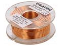Inductor: air coil; 0.47mH; 0.36Ω; Ø: 48mm; H: 18mm; Øcore: 1mm VISATON SP-0.47MH48-VS