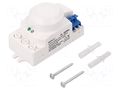 Module: microwave motion detector; 900mW; Detection: circle Ø10m ZAMEL MCR-01