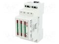 Module: voltage indicator; 3x230VAC; IP20; for DIN rail mounting ZAMEL LDM-30