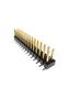 CONN, R/A HDR, 28POS, 1ROW, 2.54MM, SMT TSM-128-01-S-SH-A-P-FR