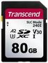 SD CARD, 80GB, 3D NAND FLASH, SLC TS80GSDC240I