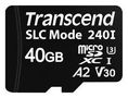 MICROSD CARD, 40GB, 3D NAND FLASH, SLC TS40GUSD240I