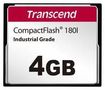 COMPACT FLASH CARD, 4GB, MLC NAND, SLC TS4GCF180I