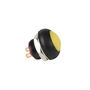 PUSHBUTTON SWITCH, MINIATURE, SPST, YEL 30-12632