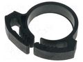 Fixing clamp; ØBundle : 15.9÷18.2mm; W: 5.9mm; polyamide; black HELLERMANNTYTON SNP12A