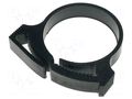 Fixing clamp; ØBundle : 25.8÷29.2mm; W: 7.4mm; polyamide; black HELLERMANNTYTON SNP24