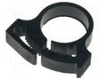 Fixing clamp; ØBundle : 13.1÷15mm; W: 5.7mm; polyamide; black HELLERMANNTYTON SNP8