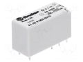 Relay: electromagnetic; DPDT; Ucoil: 5VDC; 15A; 8A/250VAC; 8A/30VDC FINDER 41.52.9.005.0010