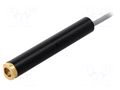 Module: laser; 5mW; green; dot; 520nm; 10÷30VDC; 30÷150mA; Dot Laser Laser Components FP-D-520-5-C-F