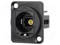 Connector: fiber optic; coupler; Toslink socket,both sides; FT CLIFF CP30217MB