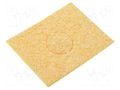 Tip cleaning sponge; for soldering station; 56x36mm SOLDER PEAK SP-1010-SPONGE