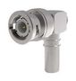 RF COAX CONN, R/A BNC PLUG, 50 OHM, 6GHZ TC-240-BM-RA-D