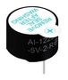 INDICATOR, EMECH, CONT, 85DBA, 2.3KHZ AI-1223-TWT-5V-2-R