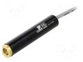 Module: laser; 1mW; red; dot; 650nm; 10÷30VDC; 30÷150mA; Dot Laser Laser Components FP-D-650-1-C-F-24V