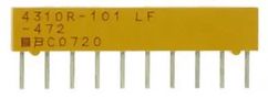 RESISTOR, BUS RES N/W 9, 100KOHM, 2%, SI 4310R-101-104LF.