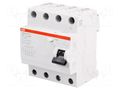 RCD breaker; Inom: 25A; Ires: 30mA; Max surge current: 250A; IP20 ABB FH204AC-25/0.03