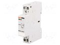 Contactor: 2-pole installation; 20A; 24VAC,24VDC; NO x2; CN20 LOVATO ELECTRIC CN2020024