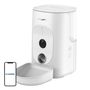 Dogness F15 WiFi 4L smart food dispenser with camera with plastic bowl (white), Dogness F15 Melamine