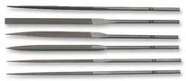 NEEDLE FILE SET, PRECISION, 6PC T0124P