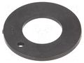 Bearing: thrust washer; Øout: 44mm; Øint: 26mm; iglidur® X; black IGUS XTM-2644-015