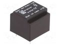 Transformer: encapsulated; 0.35VA; 400VAC; 12V; 29mA; PCB; BV HAHN BV2020167