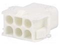 Connector: wire-wire; plug; male/female; PIN: 6; MLX; straight; 2x3 MOLEX MX-42022-06C