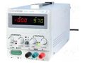 Power supply: laboratory; switching,single-channel; 0÷12VDC GW INSTEK SPS-1230