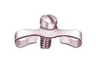 D SUB MALE SCREW LOCK, #4-40 UNC D-20420-0