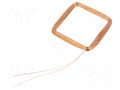 Antenna; RFID; 125kHz; Body dim: 33x33x1.5mm; 360uH SR PASSIVES CP-360UH-26-26-15