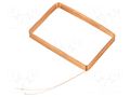 Antenna; RFID; 125kHz; Body dim: 34.5x51x3mm; 1.35mH SR PASSIVES CP-1.35MH-33-495-3