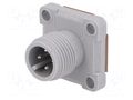 Connector: M12; socket; PIN: 4; male; E; IP67 HIRSCHMANN ELST412FA