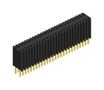 PCB RCPT, 52POS, 2ROW, 1.27MM, THT BLM KG 2 52 G