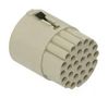 CIRCULAR INSERT, SOCKET, 28POS, CRIMP 19590202802