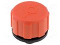 Valve breather cap; Thread: G 1/4"; Overall len: 29.5mm; 10mbar ELESA+GANTER SFV.1/4-10MB