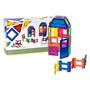 Magnetic tiles 3D Playmags 161 - 48 pcs set, Playmags 161