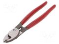 Pliers; cutting; PVC coated handles; 210mm C.K CK-3963-210