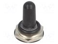 Cap; -20÷50°C; Actuator colour: black; 600H; Nut: hexagonal APEM U851