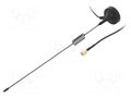 Antenna; GSM; 2dBi; vertical; magnet; 50Ω; 824÷960MHz,1710÷2170MHz SR PASSIVES GSM-ANT025