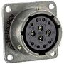 CIRCULAR CONNECTOR, RECEPTACLE, SIZE 14, 12 POSITION, BOX PT02E-14-12S