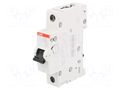Circuit breaker; 230/400VAC; Inom: 0.5A; Poles: 1; Charact: C; 6kA ABB S201-C0.5